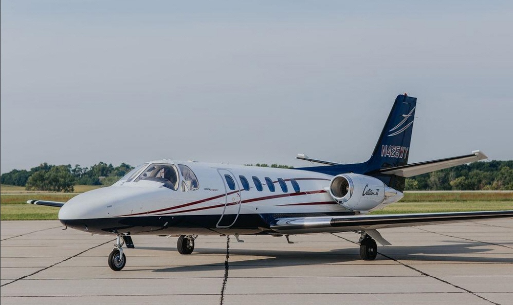 Image of tail N550CF