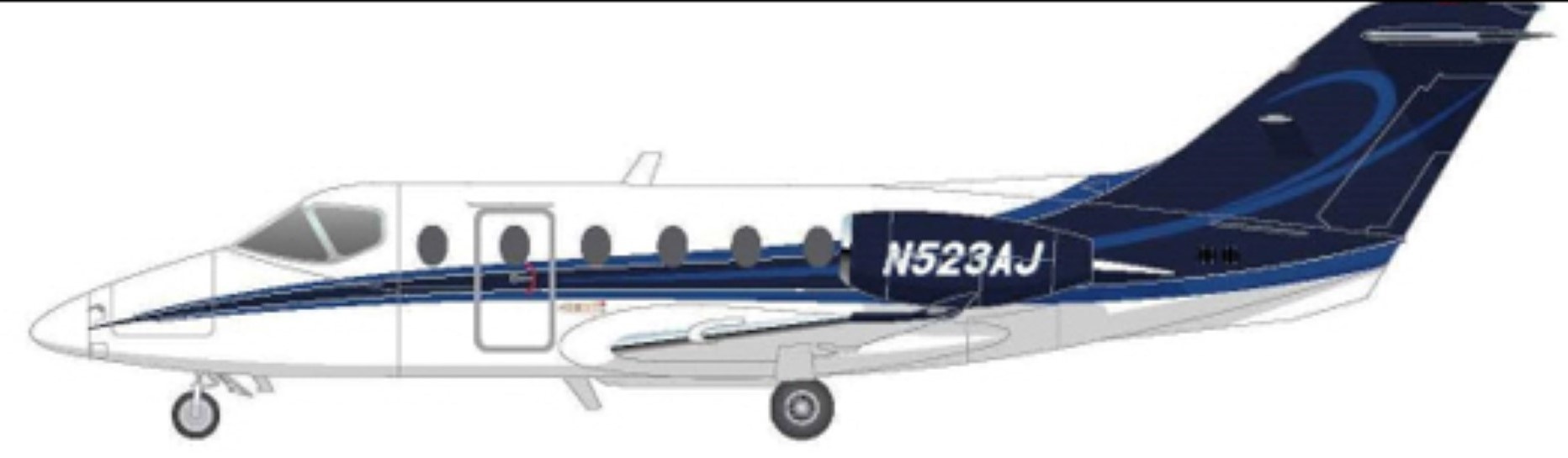 Image of tail N523AJ