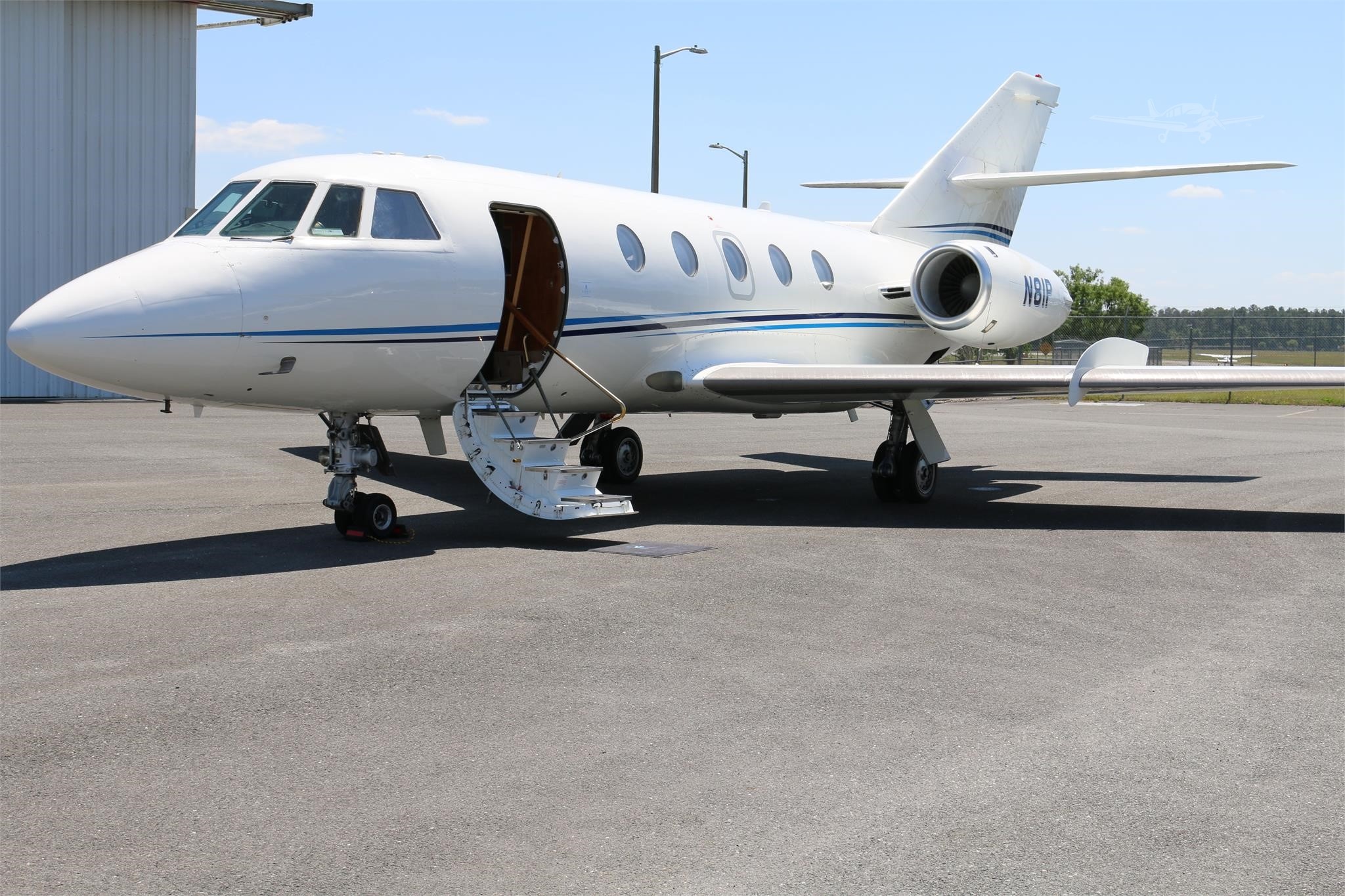 Image of tail N81P