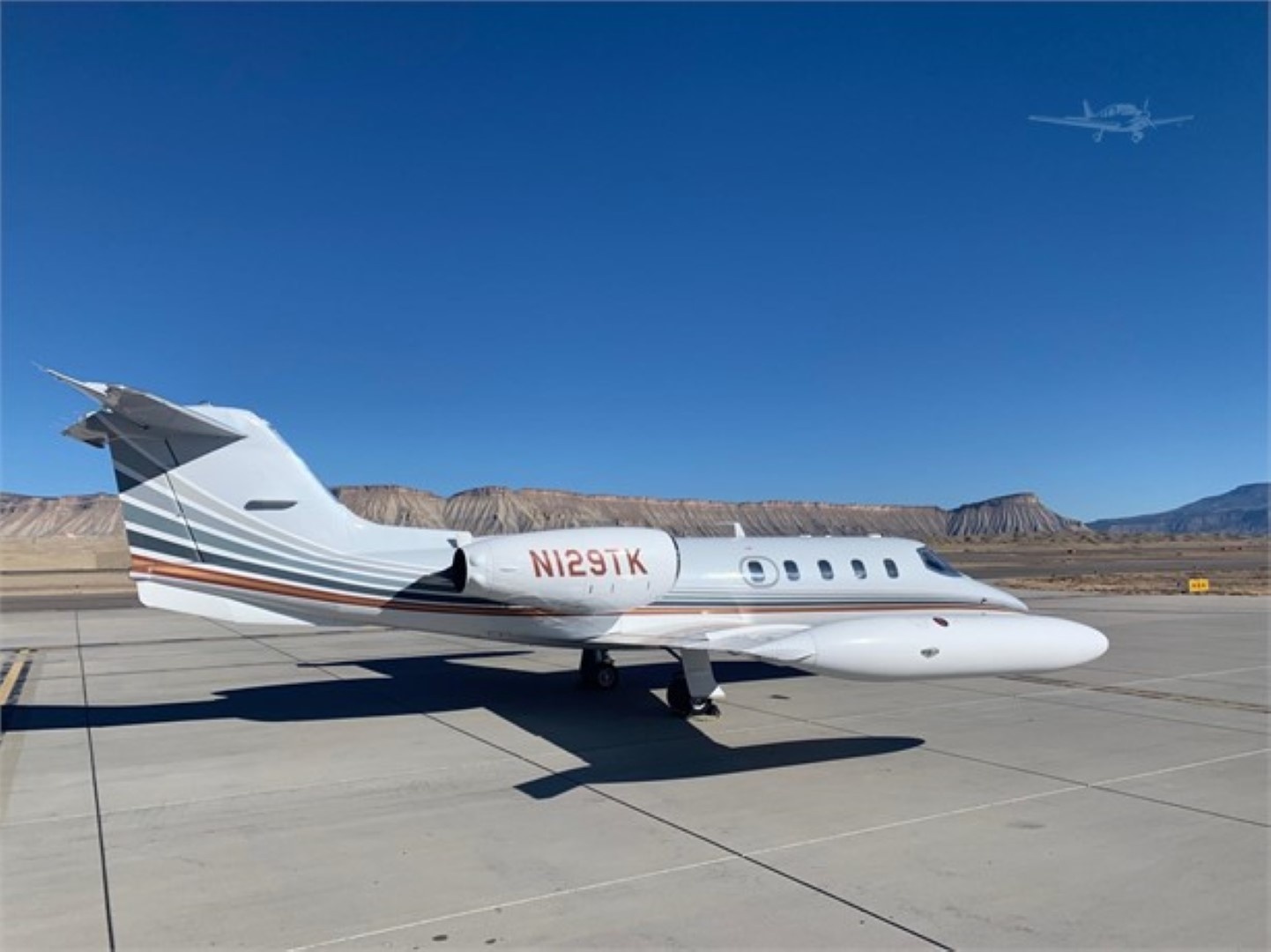 Image of tail N129TK