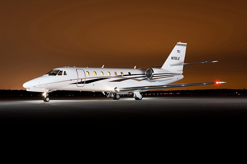 Image of tail N110LE